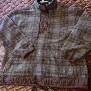 REI Cooperative Norseland Plaid Fleece Pullover